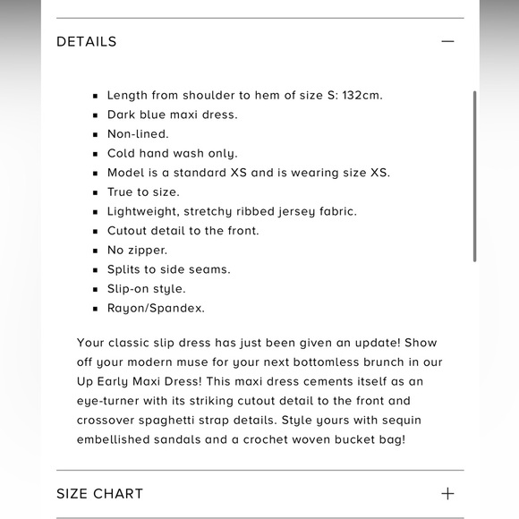 Hello Molly Blue Maxi Dress - Picture 6 of 8